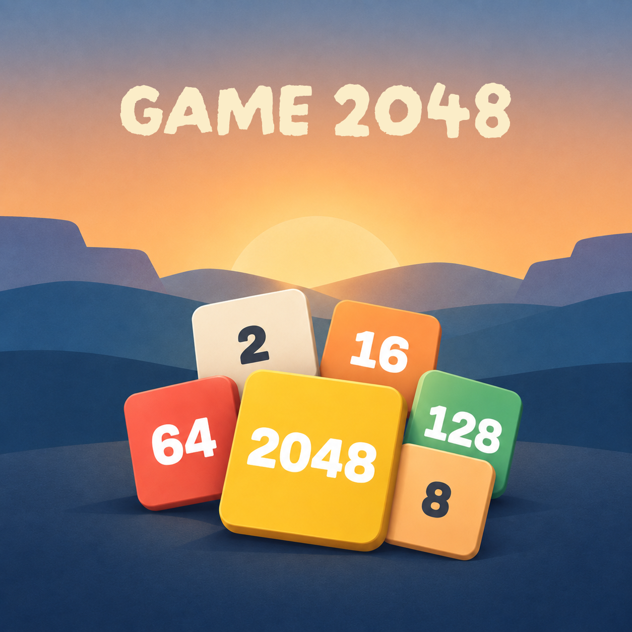2048 game cover